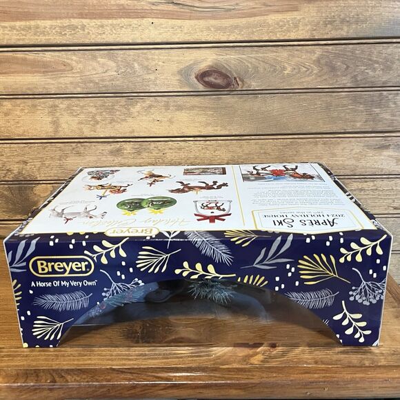 Breyer Apres Ski 2024 Holiday Collection Blanket Traditional Scale NIB Sealed - Picture 5 of 10